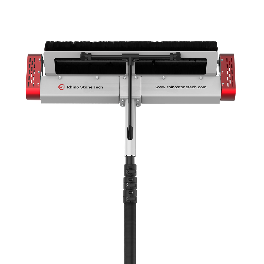 RhinoPole·EH3 roller electric solar cleaning brush