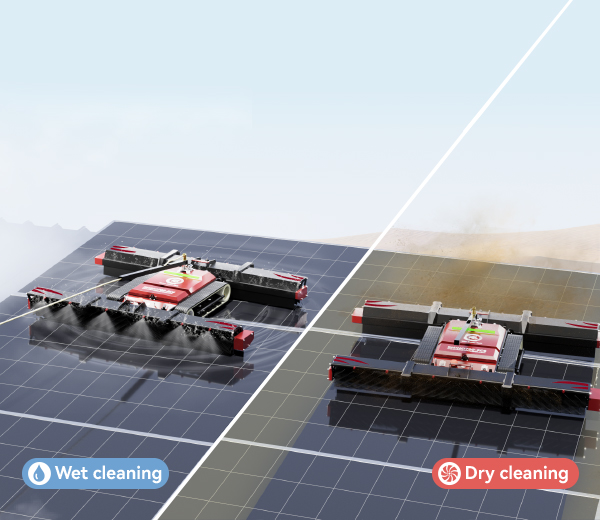 Solar panel cleaning safety and access planning